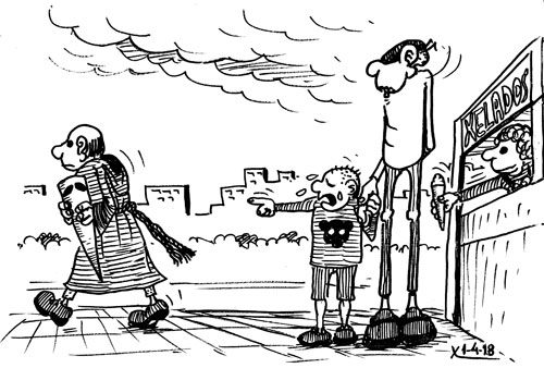 Viñeta do 1 de abril de 2018