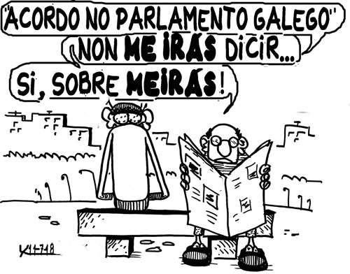 Viñeta de O Carrabouxo do 11 de xullo de 2018