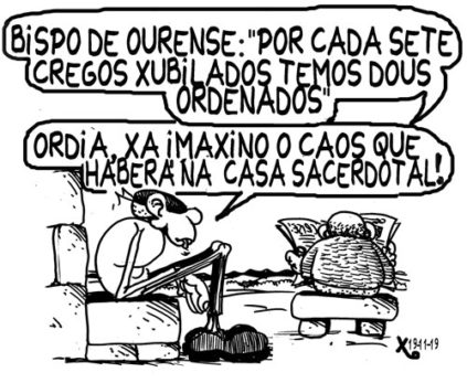 Viñeta do 19 de novembro de 2019