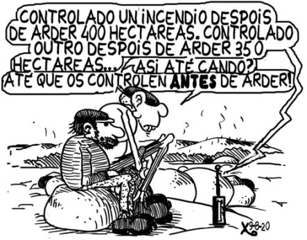 Viñeta do 9 de agosto de 2020
