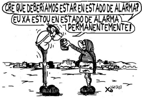 Viñeta do 24 de outubro de 2020