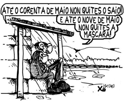 Viñeta do 25 de outubro de 2020