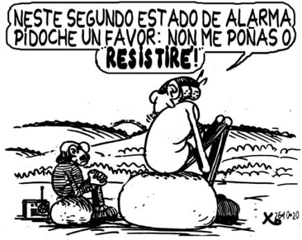 Viñeta do 26 de outubro de 2020