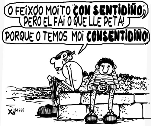 Viñeta de O Carrabouxo do 21 de decembro de 2020
