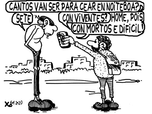 Viñeta de O Carrabouxo do 6 de decembro de 2020