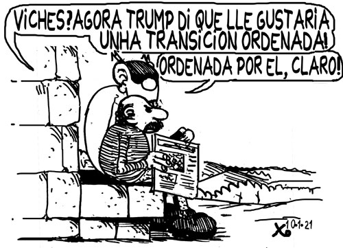 Viñeta de O Carrabouxo do 10 de xaneiro de 2021