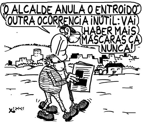 Viñeta de O Carrabouxo do 12 de xaneiro de 2021