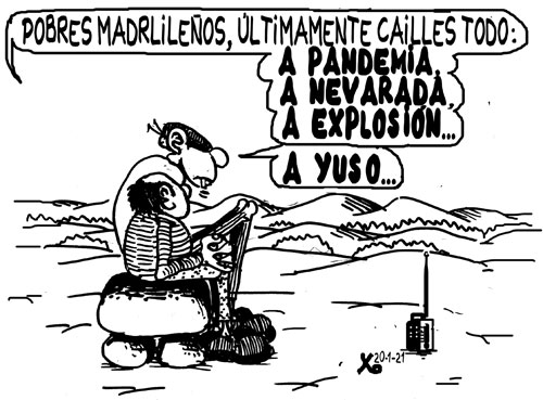 Viñeta de O Carrabouxo do 20 de xaneiro de 2021