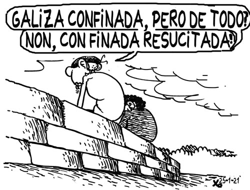 Viñeta de O Carrabouxo do 25 de xaneiro de 2021