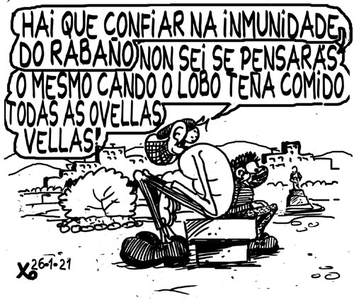 Viñeta de O Carrabouxo do 26 de xaneiro de 2021