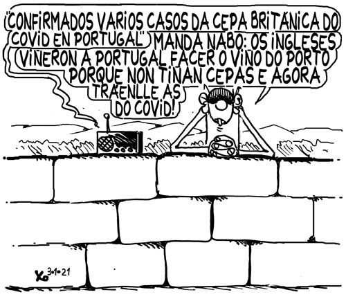 Viñeta de O Carrabouxo do 3 de xaneiro de 2021
