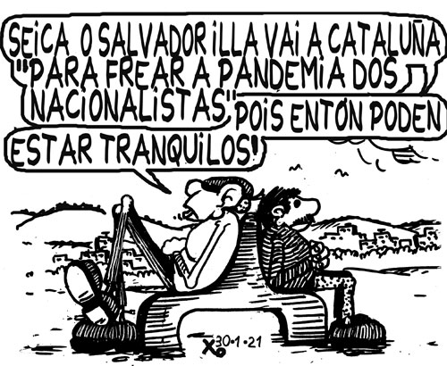 Viñeta de O Carrabouxo do 30 de xaneiro de 2021