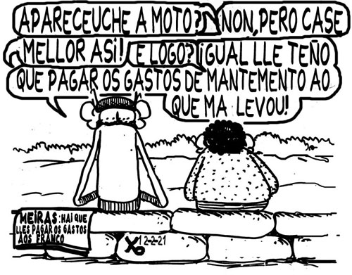 Viñeta de O Carrabouxo do 12 de febreiro de 2021