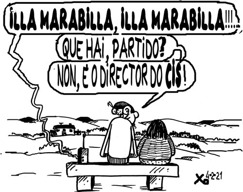 Viñeta de O Carrabouxo do 4 de febreiro de 2021