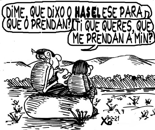 Viñeta de O Carrabouxo do 9 de febreiro de 2021
