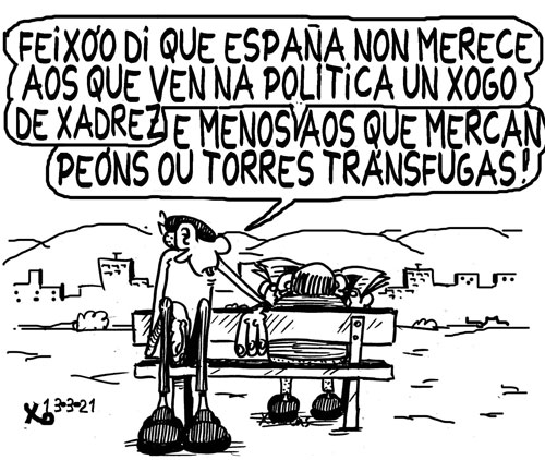 Viñeta de O Carrabouxo do 13 de marzo de 2021