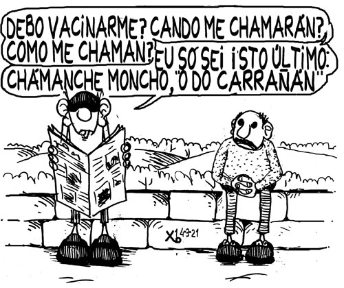 Viñeta de O Carrabouxo do 14 de marzo de 2021