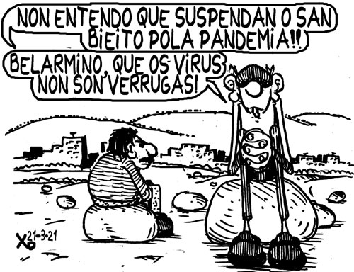 Viñeta de O Carrabouxo do 21 de marzo de 2021