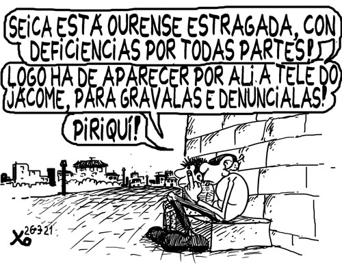 Viñeta de O Carrabouxo do 26 de marzo de 2021