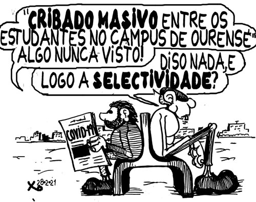 Viñeta de O Carrabouxo do 28 de febreiro de 2021