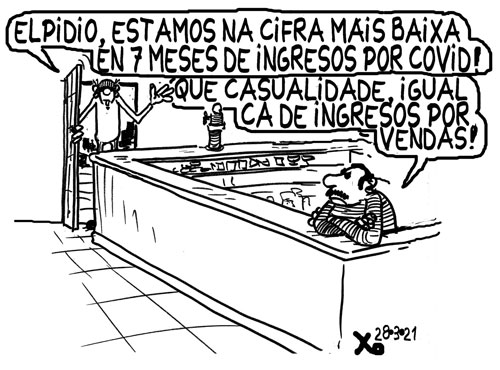 Viñeta de O Carrabouxo do 28 de marzo de 2021