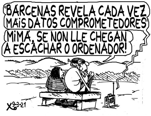 Viñeta de O Carrabouxo do 9 de marzo de 2021