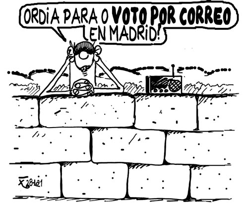 Viñeta de O Carrabouxo do 29 de abril de 2021
