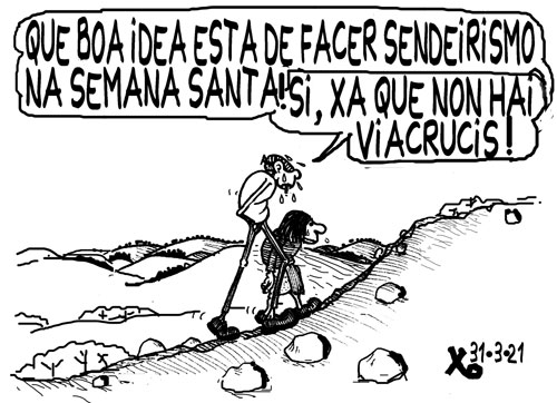 Viñeta de O Carrabouxo do 31 de marzo de 2021