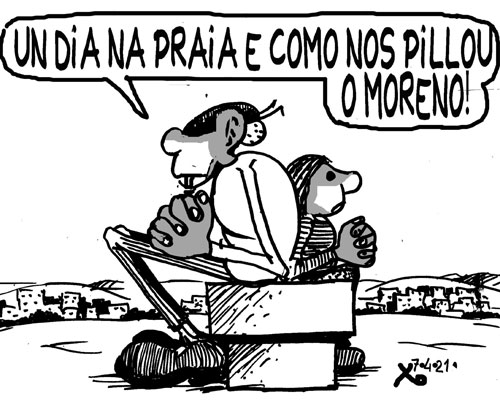 Viñeta de O Carrabouxo do 7 de abril de 2021
