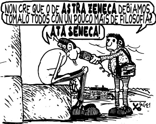 Viñeta de O Carrabouxo do 9 de abril de 2021