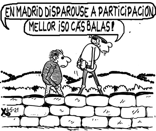 Viñeta de O Carrabouxo do 5 de maio de 2021