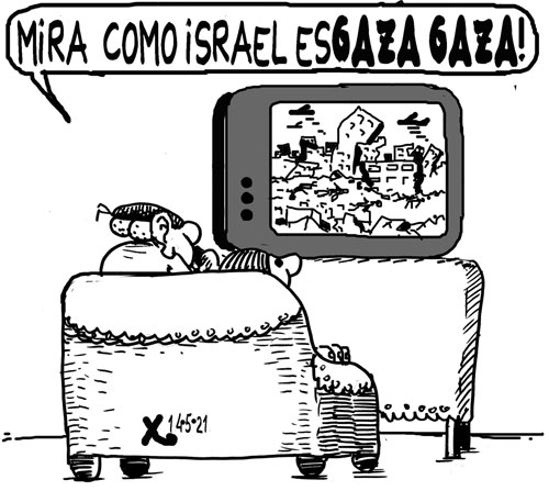 Viñeta de O Carrabouxo do 14 de maio de 2021