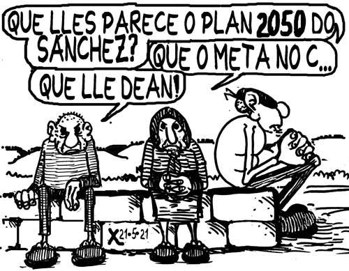Viñeta de O Carrabouxo do 21 de maio de 2021