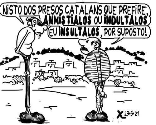 Viñeta de O Carrabouxo do 29 de maio de 2021