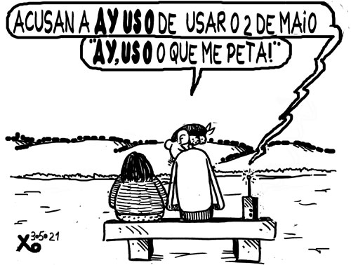 Viñeta de O Carrabouxo do 3 de maio de 2021