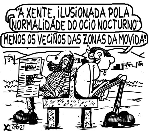 Viñeta de O Carrabouxo do 14 de xuño de 2021