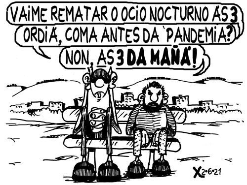 Viñeta de O Carrabouxo do 2 de xuño de 2021