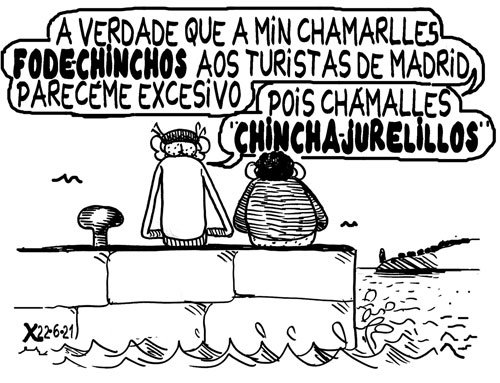 Viñeta de O Carrabouxo do 22 de xuño de 2021
