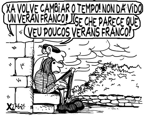 Viñeta de O Carrabouxo do 27 de xuño de 2021