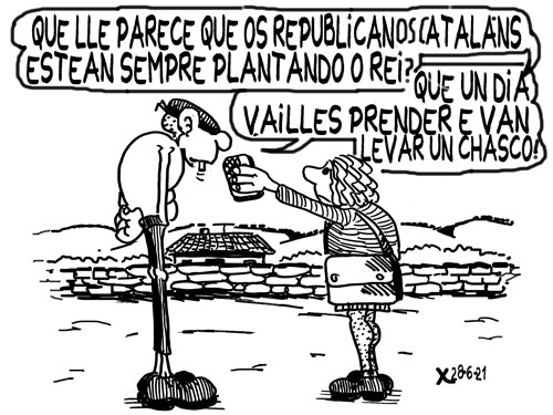 Viñeta de O Carrabouxo do 28 de xuño de 2021