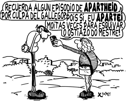 Viñeta de O Carrabouxo do 1 de xullo de 2021