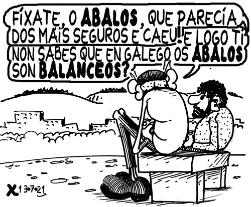 Viñeta de O Carrabouxo do 13 de xullo de 2021
