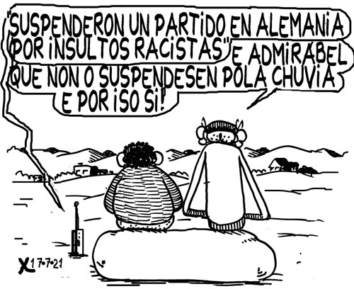 Viñeta de O Carrabouxo do 17 de xullo de 2021