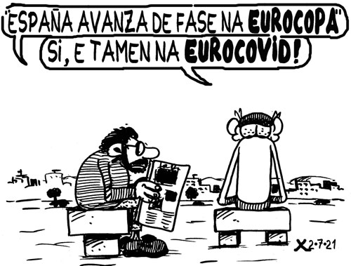 Viñeta de O Carrabouxo do 2 de xullo de 2021