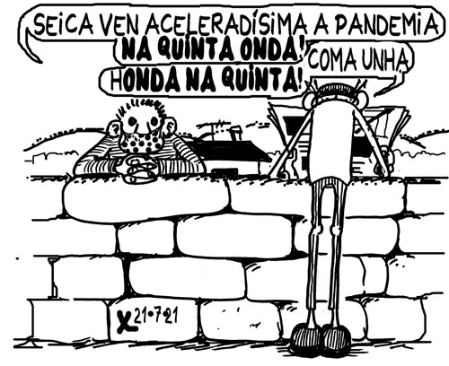 Viñeta de O Carrabouxo do 21 de xullo de 2021