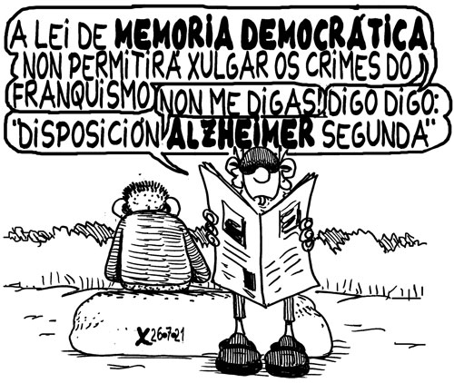 Viñeta de O Carrabouxo do 26 de xullo de 2021