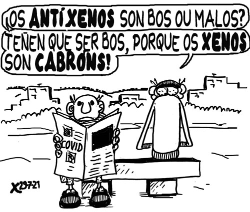 Viñeta de O Carrabouxo do 29 de xullo de 2021