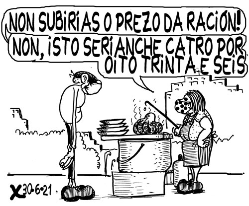 Viñeta de O Carrabouxo do 30 de xuño de 2021