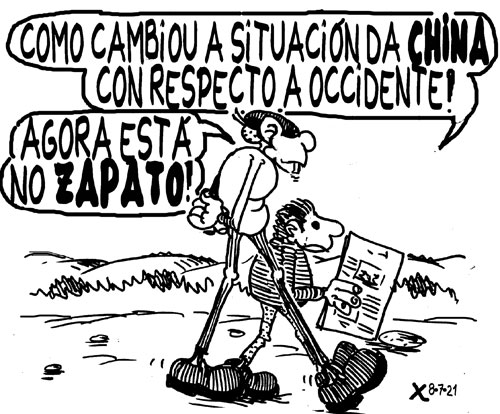 Viñeta de O Carrabouxo do 8 de xullo de 2021