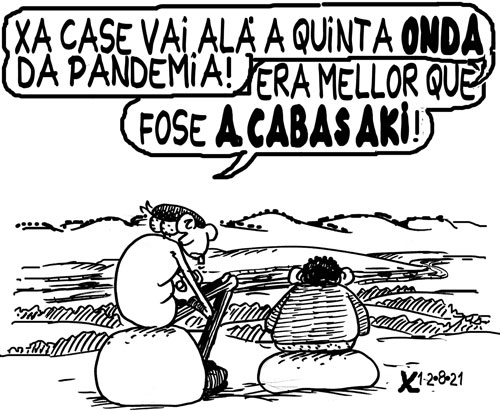 Viñeta de O Carrabouxo do 12 de agosto de 2021